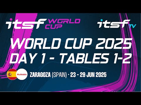 ITSF World Cup 2025 - DAY 1 - TABLES 1-2