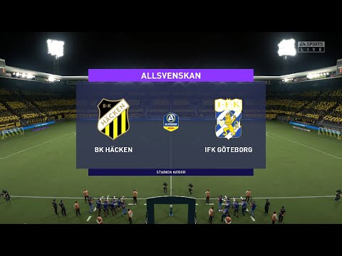 ⚽ BK Häcken vs IFK Göteborg ⚽ | Allsvenskan (29/08/2021) | Fifa 21