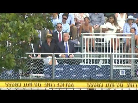 Melania Trump attends son Barron Trump's high school graduation | AFP