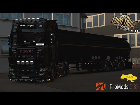 ETS2 1.33 I My Trucking Diary - Episode #54 I Ivano-Frankivsk to Lviv I Promods 2.32