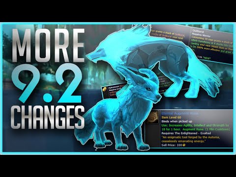 Patch 9.2 PTR: Balance Tuning,  NEW M+ Rating Requirements, Shaman Ghost Wolf Models & More!