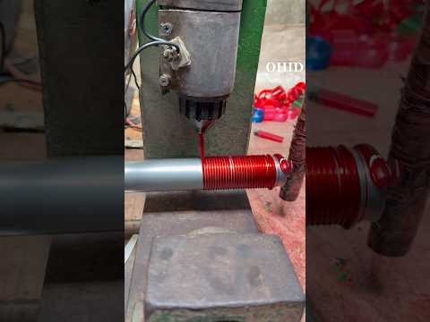 The magical process of making red bangles