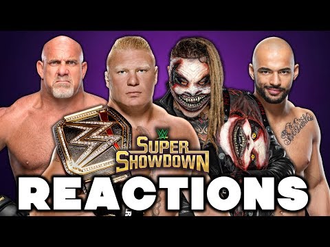 WWE Super ShowDown 2020 Live Reactions