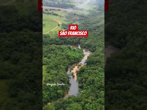 Rio São Francisco em Vargem Bonita Minas Gerais.