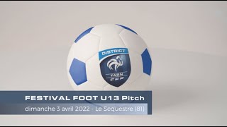 Festival Foot U13 Pitch 2022