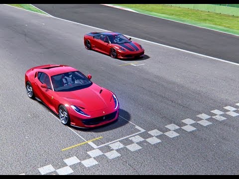 Ferrari 812 Superfast vs Ferrari F430 Scuderia - Imola