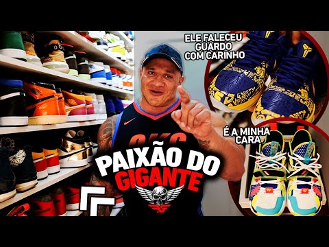 FINALMENTE FABIO GIGA MOSTRA TODOS OS SEUS TÊNIS*Parte 1*