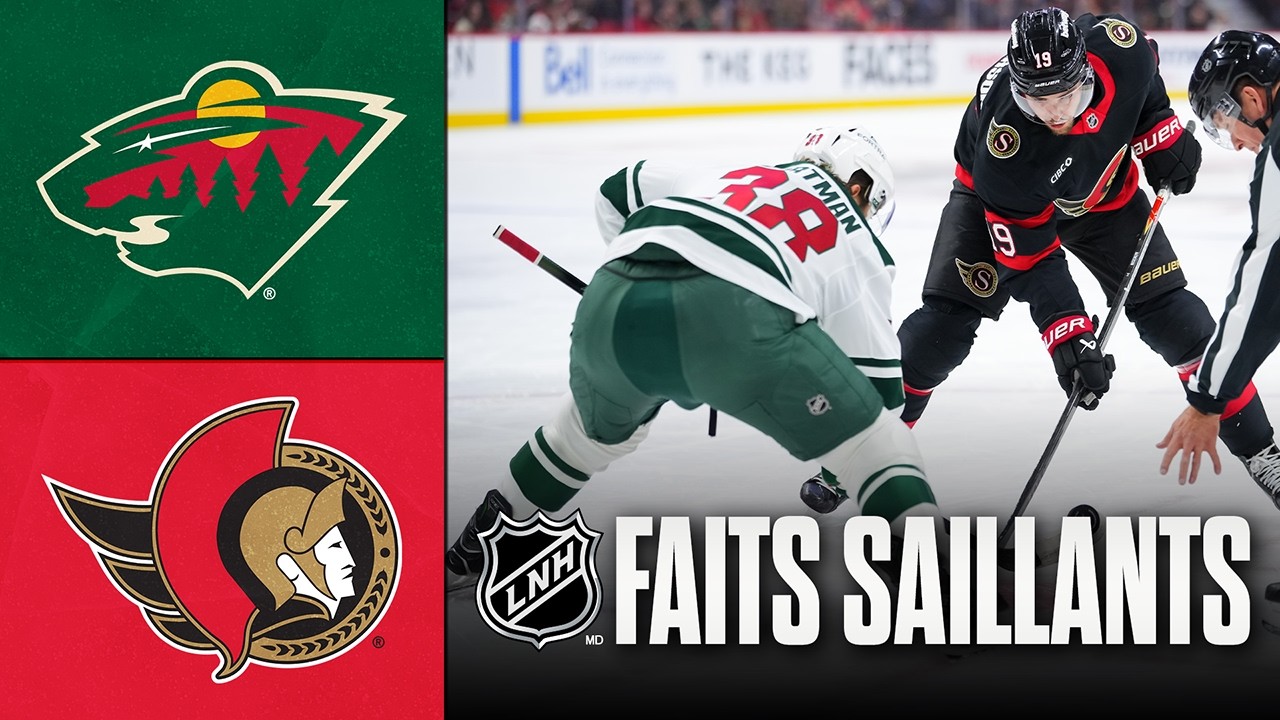 Wild vs Sénateurs | 04/04/26 | Faits saillants
