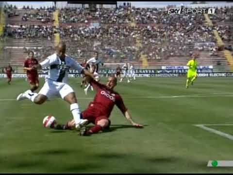 Reggina-Parma 2-1 Stagione 2007/2008, giornata n 35 Doppietta del Capitano Cozza, Parma KO
