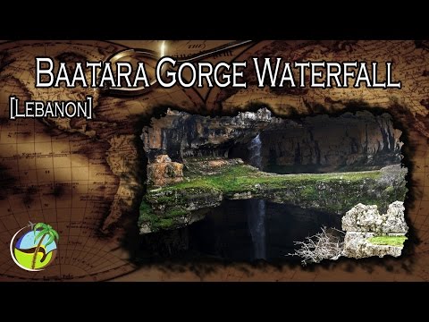 Baatara Gorge Waterfall, Lebanon