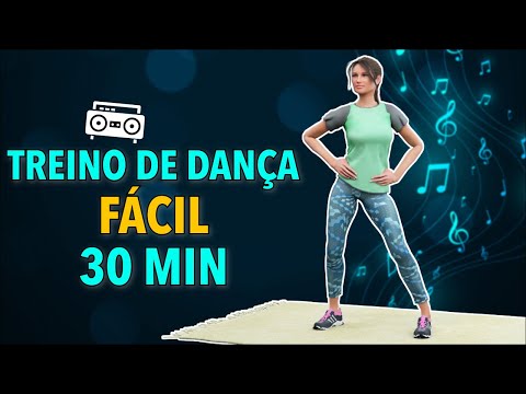 TREINO DE DANÇA FÁCIL DE 30 MINUTOS: Uma maneira simples de melhorar seu metabolismo!