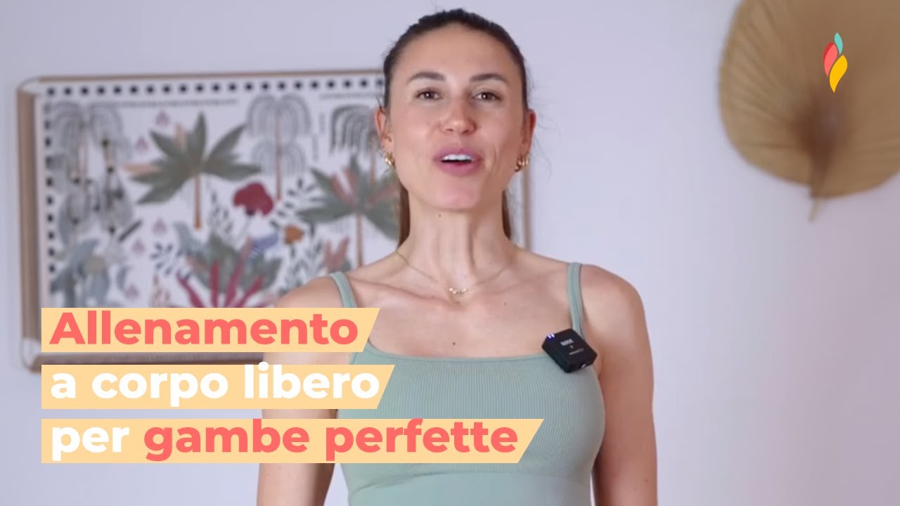 Sara Sief - Allenamento a corpo libero per gambe perfette