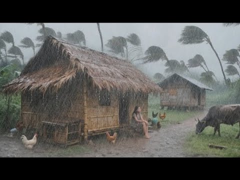 This Is himalayan Village Life During Heavy Rainy Season | TheVillageNepal