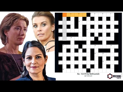 A Stunning Cryptic Crossword