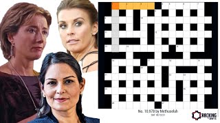 A Stunning Cryptic Crossword