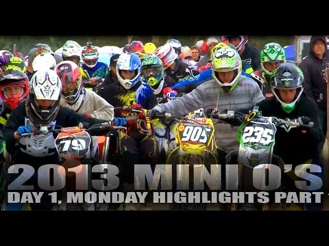 2013 Mini O's Day 1 Race Highlights SX Heats 1-5