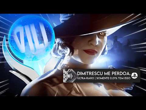 A PLATINA DE RESIDENT EVIL 8 É COMPLETAMENTE MALUCA!!!