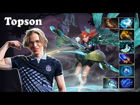 Topson - Windranger Midlane | Dota 2 7.29d Gameplay