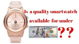 3Plus Callie hybrid smartwatch unboxing & initial review smart watch under $80
