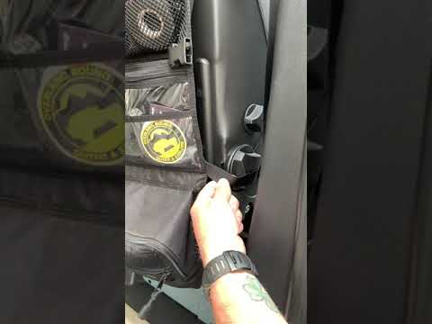 Seat Organizer Installation  - Overland Gear Guy Seat Organizers