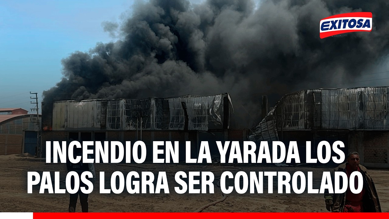 🔴🔵 Tacna: Incendio en La Yarada los Palos logra ser controlado
