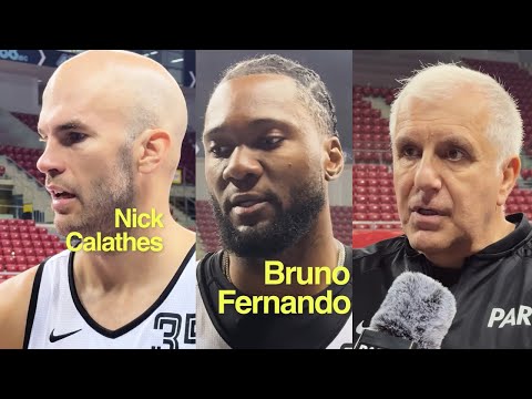 "Krasi nas borbenost i želja" I Željko Obradović, Nick Calathes i Bruno Fernando pred Barselonu