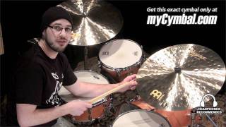 Video thumbnail for Meinl 22" Byzance Jazz Medium Ride Cymbal - Played by Gabriel Harris (B22JMR-1011212H) by Memphis Drum Shop