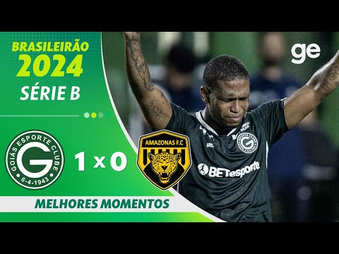 Gols e lances de Goiás x Amazonas