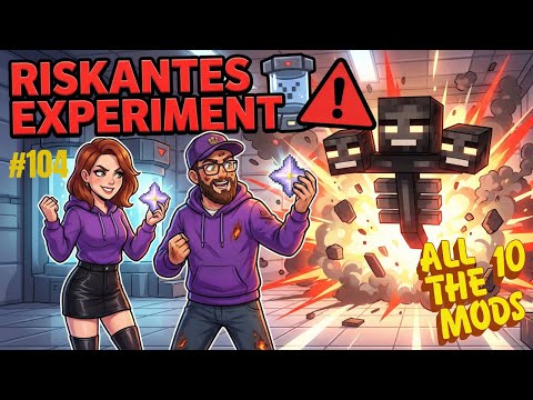 Wither-Fight MITTEN in der Basis! 😱 Geht das gut? | ATM10 E104