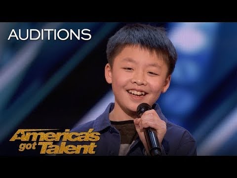 Jeffrey Li 13 Year Old Sings Incredible Rendition Of 'You Raise Me Up'   America's Got Talent 2018