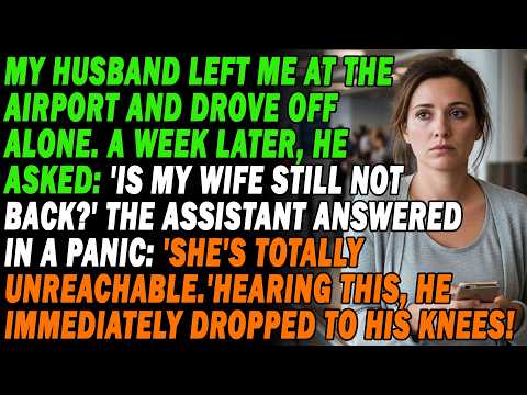 My Husband Left Me✈️At The Airport. A Week Later, His Assistant😱Panicked: "Your Wife Is Unreachable"