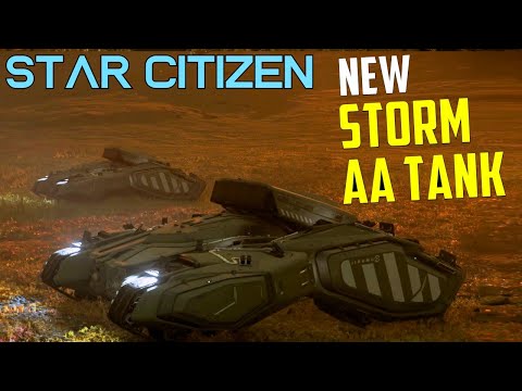 The NEW Tumbril Storm AA VS the A1 Bomber - Star Citizen IAE 2953 New Tank testing gameplay