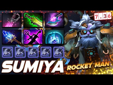 SumiYa Tinker Rocket Man - Dota 2 Pro Gameplay [Watch & Learn]