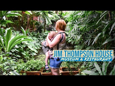 Explorando a casa de Jim Thompson em Bangkok, Tailândia em 2023