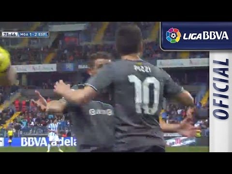 Golazo | Fantastic goal de Pizzi (1-2) en el Málaga CF - RCD Espanyol