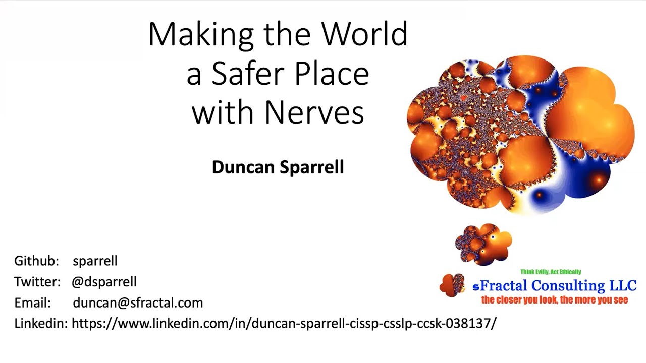 Making the World a Safer Place with Nerves