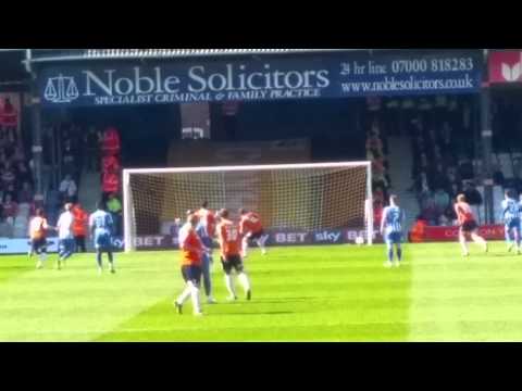 Luton Town 3 Hartlepool United 0