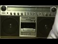 Panasonic RX-5250 boombox Recording voice CD ...