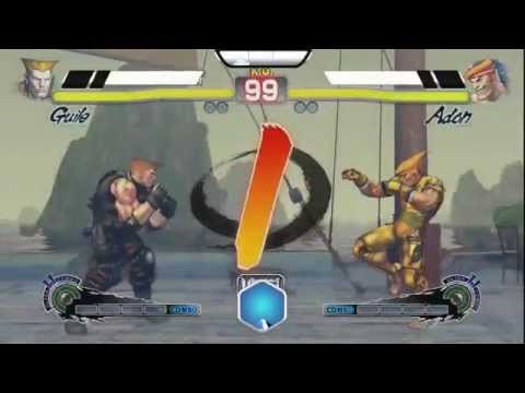 NuckleDu (Guile) vs Gamerbee (Adon) - EVO 2015 USF4 - Top 8 Losers