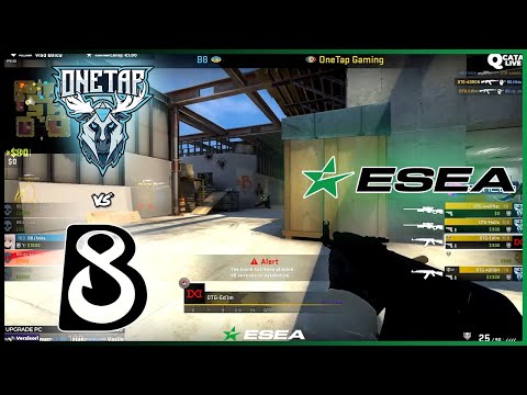 ED1M - STAND IN | OneTap vs B8 | ESEA Season 39 - EU - CSGO Advanced - HiGHLiGHTS | CSGO