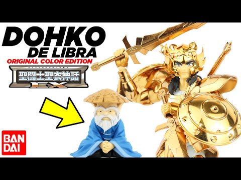 Review DOHKO DE LIBRA e MESTRE ANCIÃO OCE Cloth Myth Ex Bandai / Toys e Travels