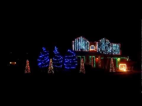 Cadger Dubstep Christmas Lights House 2012 - Full Show