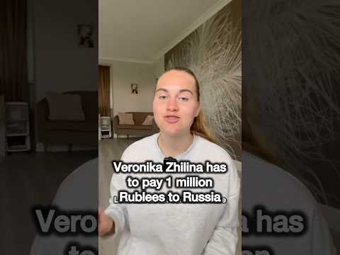 Veronika Zhilina has to pay 1 million Rublees in Russia