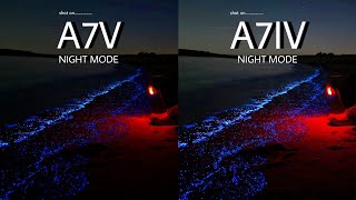 Sony A7V VS Sony A7IV | NIGHT MODE | Camera Test 