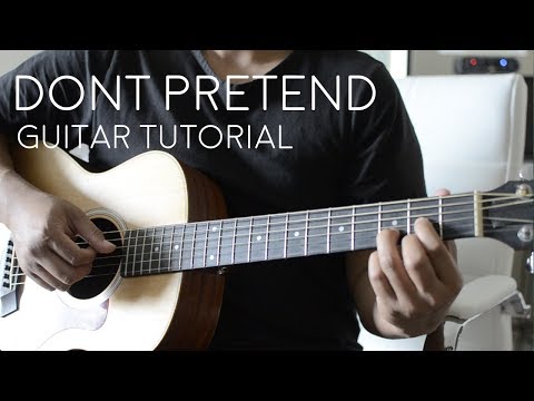 Dont Pretend by Khalid - Guitar tutorial