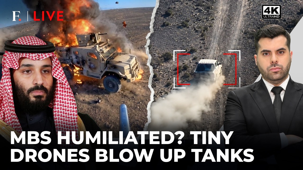 'Not 1, But 4 Attacks': Houthis Obliterate Tanks, Strike Key Saudi Sites In 48 Hours| Firstpost Live