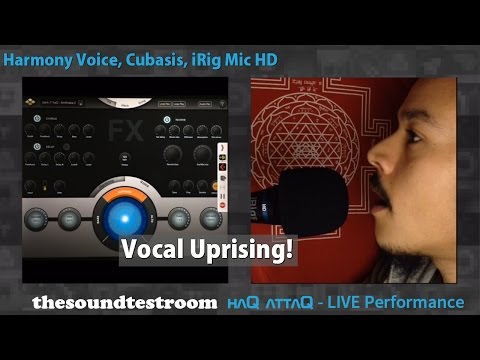 Harmony Voice vocal harmonizer for iPad Live session │ haQ attaQ