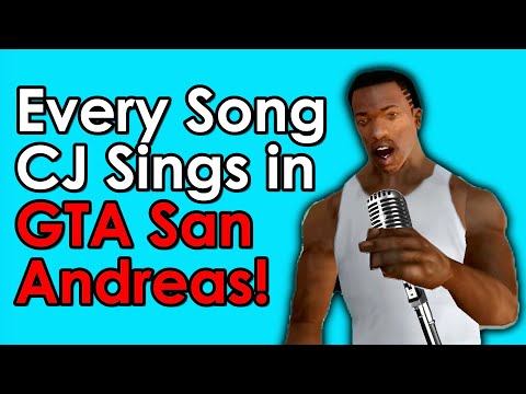 Every Song CJ Sings in GTA San Andreas! 🎤😂 You Won’t Believe #gta #gtasanandreas #grandtheftauto