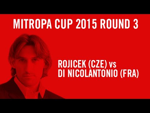 Mitropa Cup 2015 Round 3 Rojicek vs  Di Nicolantonio