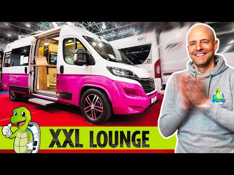 WOHNMOBIL für URLAUB & ARBEIT | RAUMBAD mit A-HA Effekt | XL Sofa | 2,5 m Küche | REMOMA Joy Rider